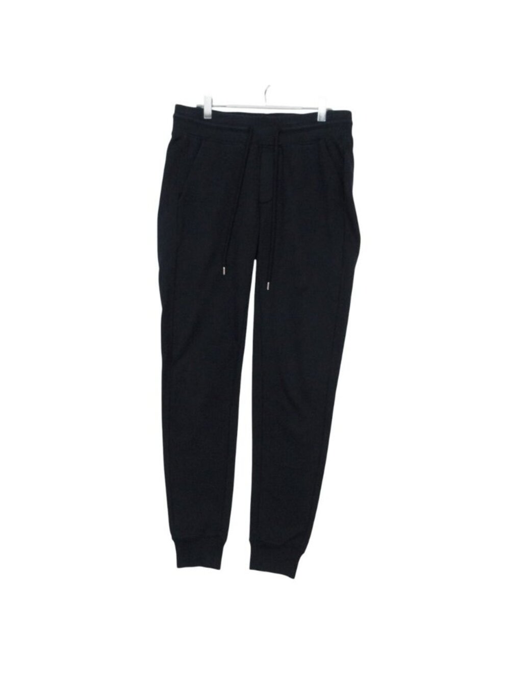 Moncler Pants Pantalone Back Logo Patch Sweatshirt Fly Button Navy MM